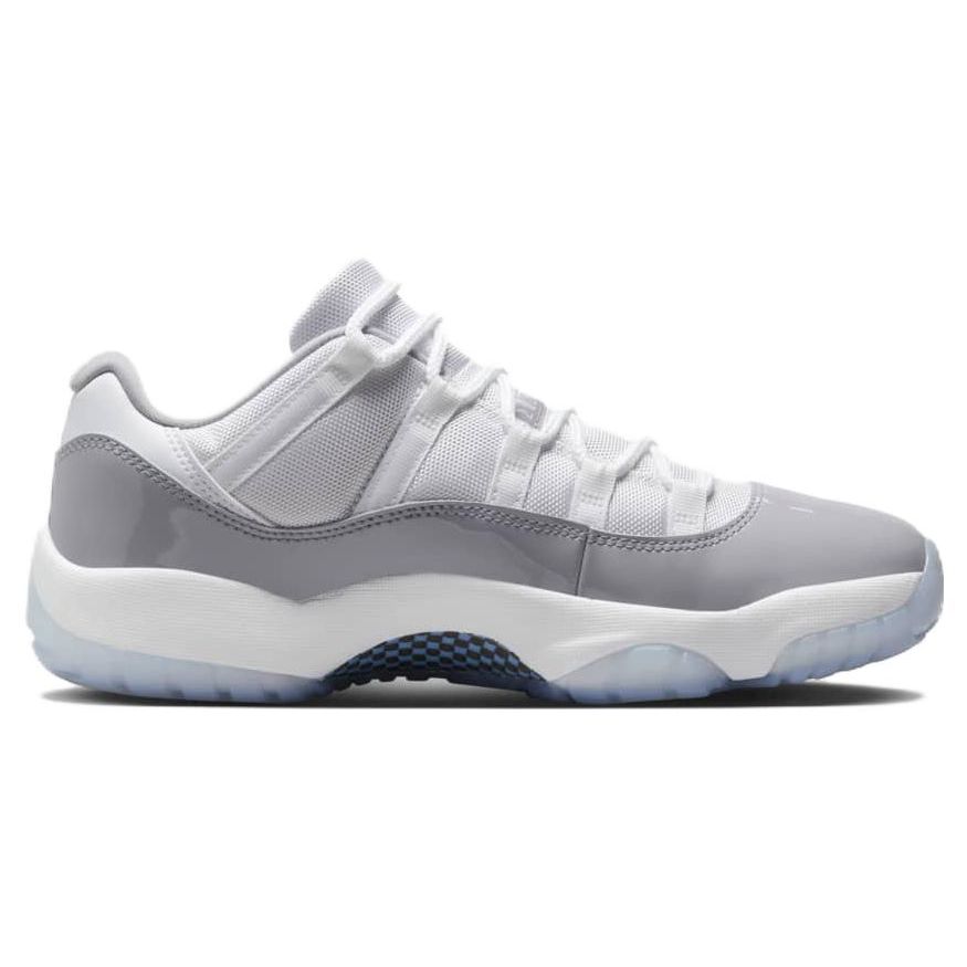 Air Jordan 11 Retro Low Cement Grey Unisex Sneakers White University-Blue AV2187-140