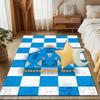 Flame Logo Design Printed Office Carpet Chair Cushion  Entryway Rug, Rugs for Living Room, Bedroom Christmas gifts