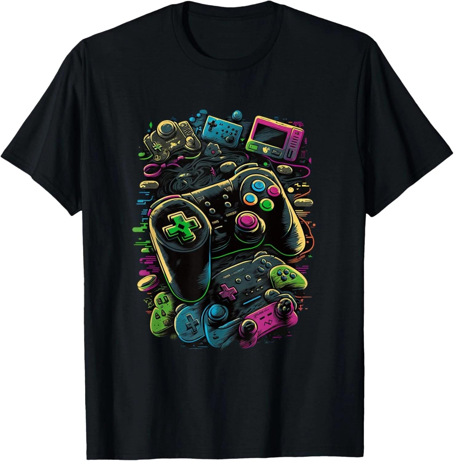 Control gamer Video Game Controller Tee Gift Unisex T-Shirt S