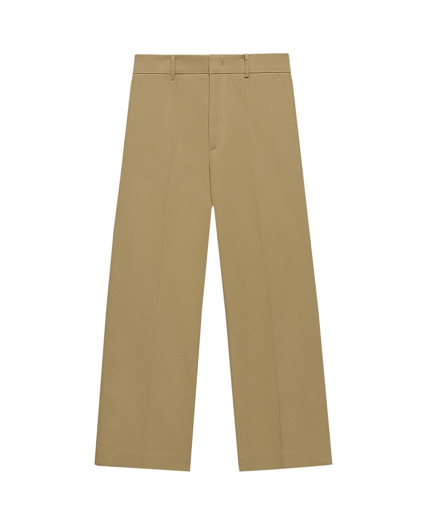 INSTANTFUNK Ms Cotton Wide Pants - Beige