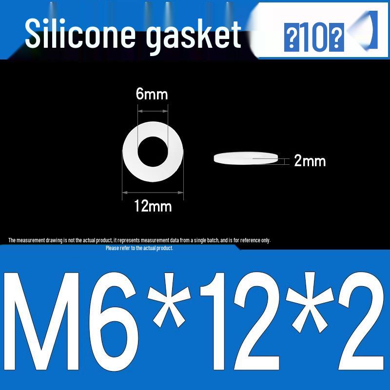 Silicone High-Temp Waterproof Gasket & Shock Absorbing Seal Pad
