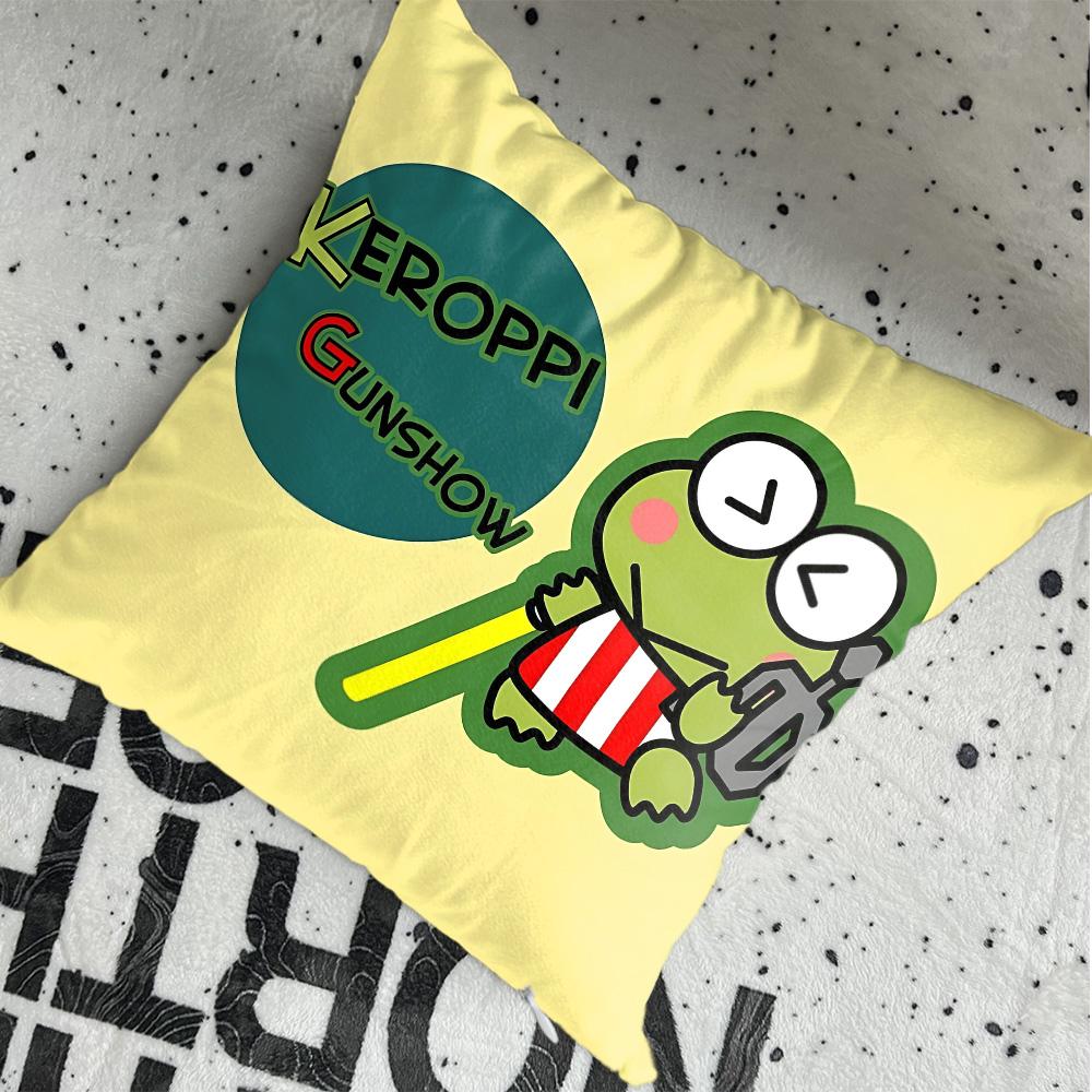 Decorative Cushions Kawaii K-Kerropi Cushion Cover 40*40 Home And Decoration Living Room Ornamental Pillow Christmas Supplies