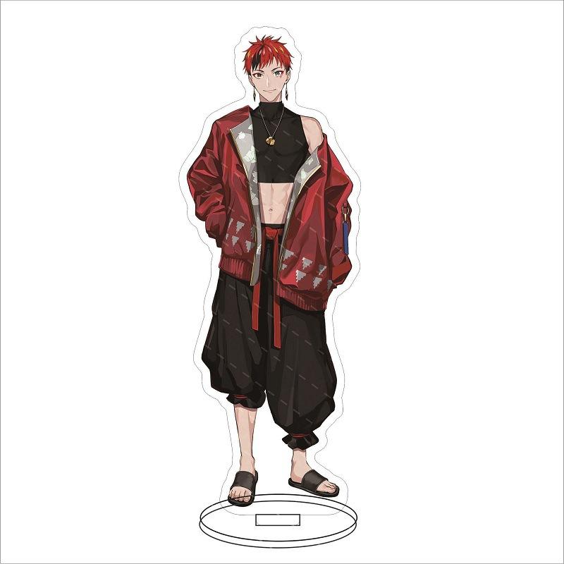 Cartoon Anime Technoroid Overmind Stojan Akrylová postava Stojící Model Talíř Kolekce stolu Ornament Cosplay Rekvizity Fanoušci