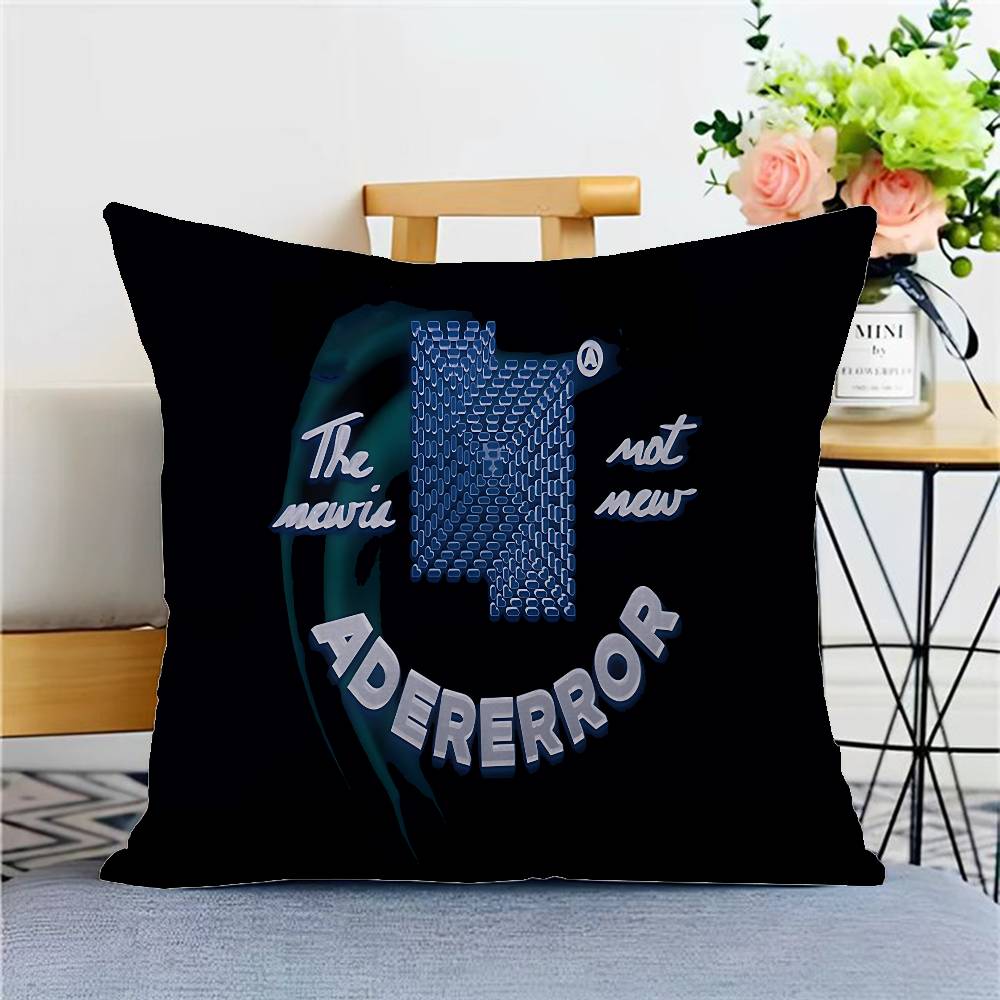Fashion ADER E-RROR Personalized picture text home decorative pillows Household Gifts 45x45cm
