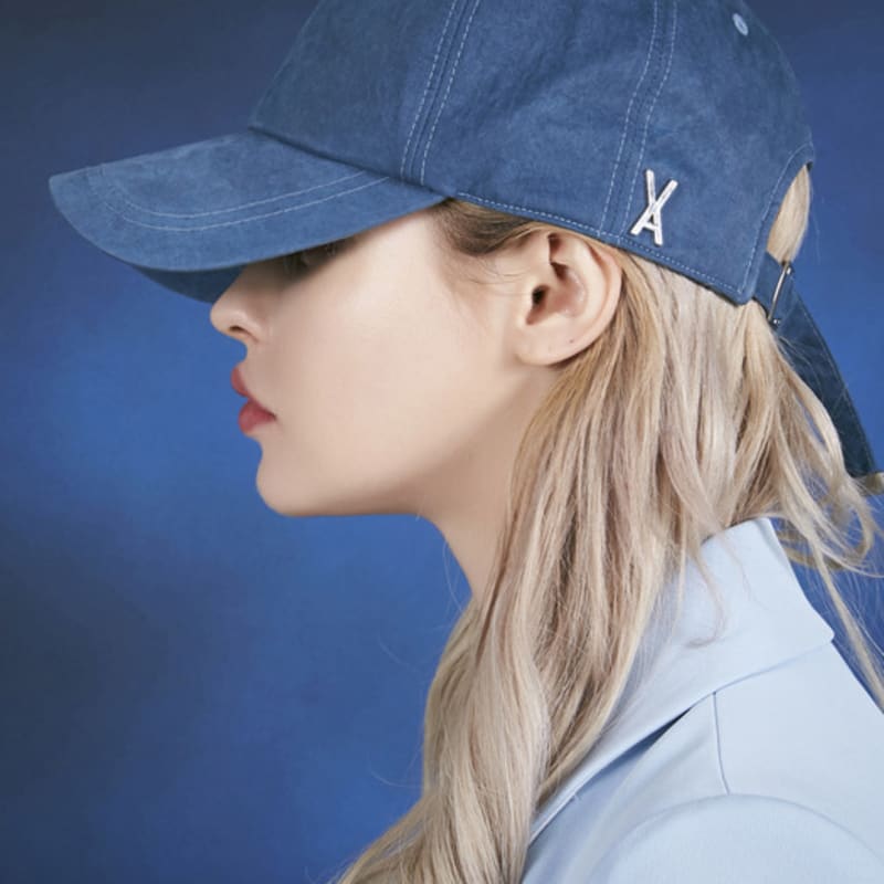 

VARZAR OG Fit Overfit Washed Ball Cap Navy FREE