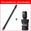 1/2'' Impact Wrench Extension: Universal Joint Connector Pneumatic Socket Adapter
