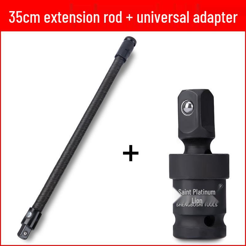 1/2'' Impact Wrench Extension: Universal Joint Connector Pneumatic Socket Adapter
