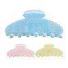 Hair Claw No Slipping Acetate Sheet Strong Grip Medium Size Back Head Hair Clip Large Arc Design Shark Hair Claw Versatile Hair
