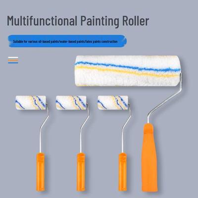 Hongding Roller Brush Set: 4-inch & 9-inch Latex Paint Thumb Rollers