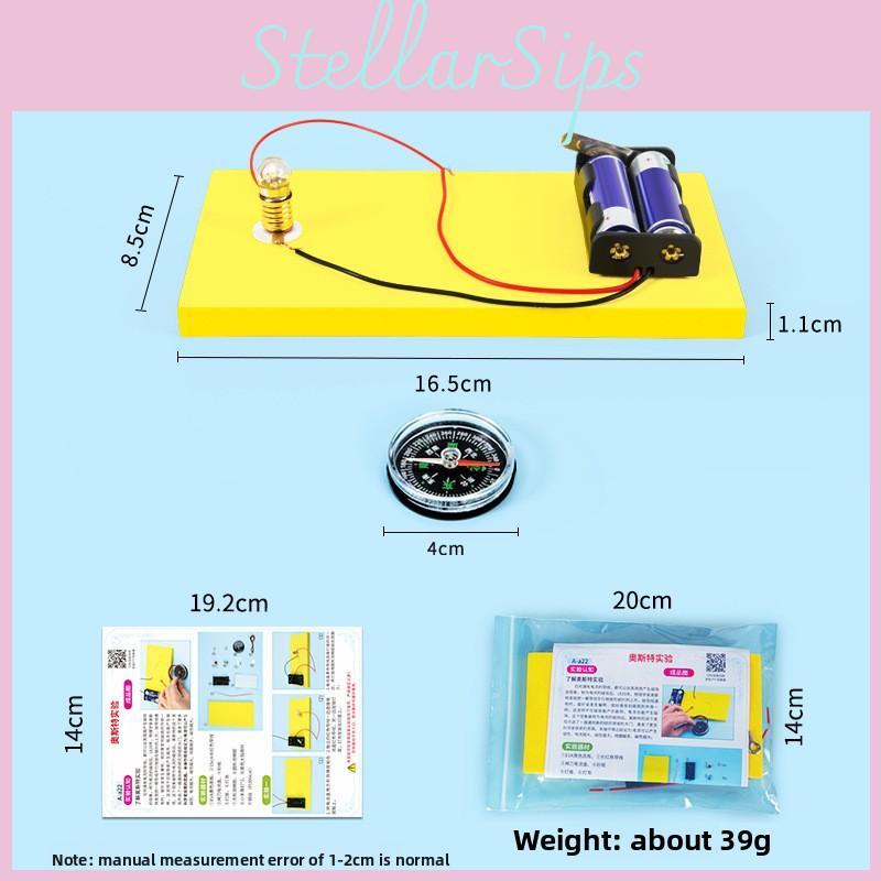 Science Experiment Diy Magnetism Physics Kit With Electromagnetic Induction For Kids Education
