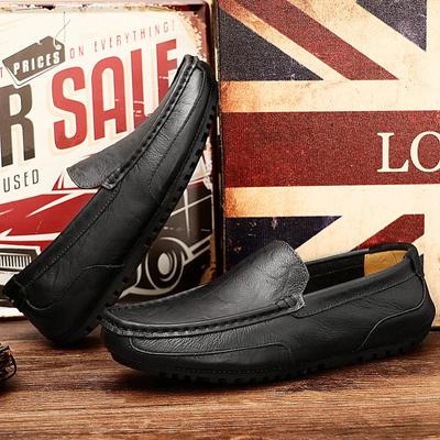 High Quality Fashion Men's Leather Shoes Casual Loafer Shoes Men's Car Driving Shoes