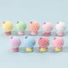 9Pcs/Set Anime Crayon Shin-Chan Mini Figurine Toy Afro Serise Collectible Model Doll Fans Gift
