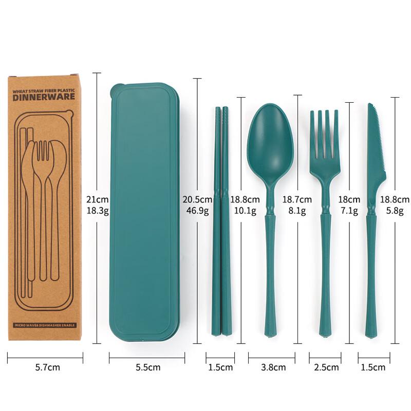 Portable Kids Tableware Set