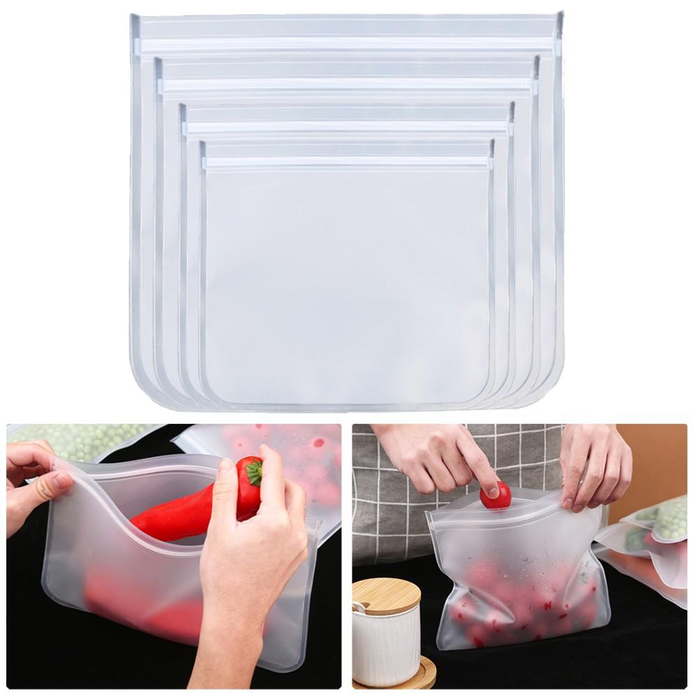 Storage Bags Fresh-keeping Bag Reusable Tasteless Freezer Bag Non-toxic