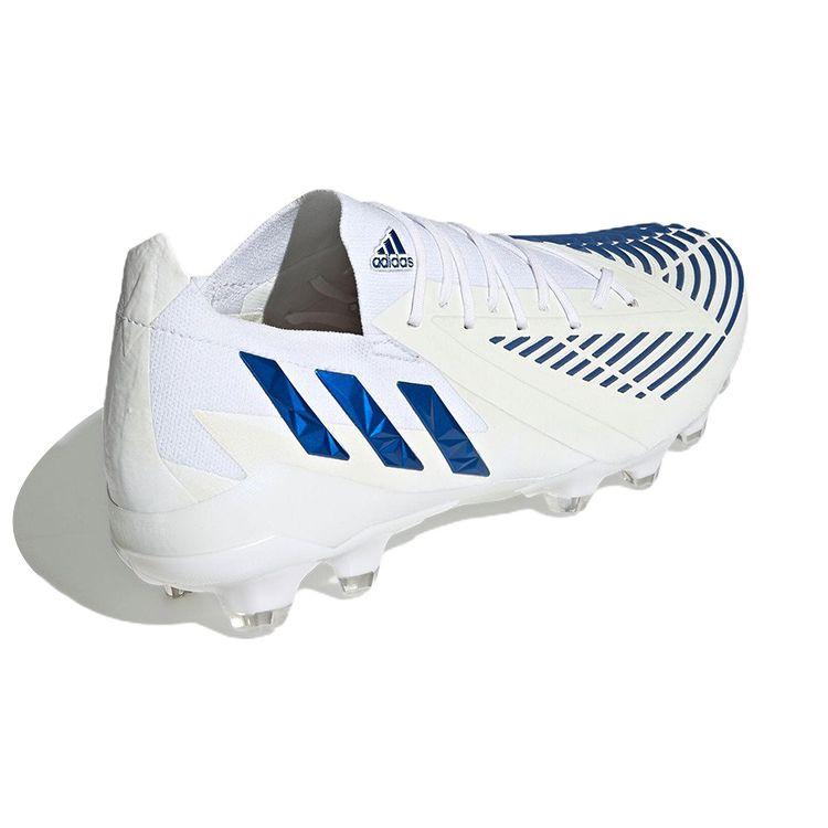 adidas Predator Edge.1 Wygodne Wszechstronne Buty Piłkarskie Męskie Buty Piłkarskie Biało-Niebieskie GZ6439