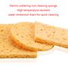 50pcs Soldering Iron Cleaning Sponge Enduring Condense Sponges for Welding Tips