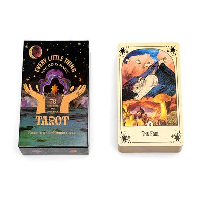 Každá maličkost, kterou uděláš, je kouzlo Tarot 10,3*6 cm: Balíček 78 karet, který vás vybízí, abyste cestovali po cestě sebedotazování