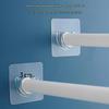 Strong No-Drill Multi-Functional Acrylic Hook with Child-Safety Buckle and Traceless Patch Storage Rack