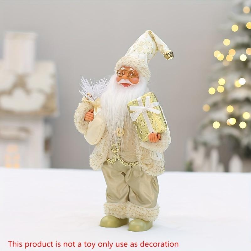 1pc12-inch Tall Santa Claus Christmas Decorative Items Home Shopping Mall and Hotel Table Decorative Items for Christmas Gift