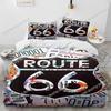 Historic Route 66,Mother Road 3D NEW Duvet Cover Pillowcase Bedding Set Adult Boy Girl Bedroom Decoration Single Double Large
