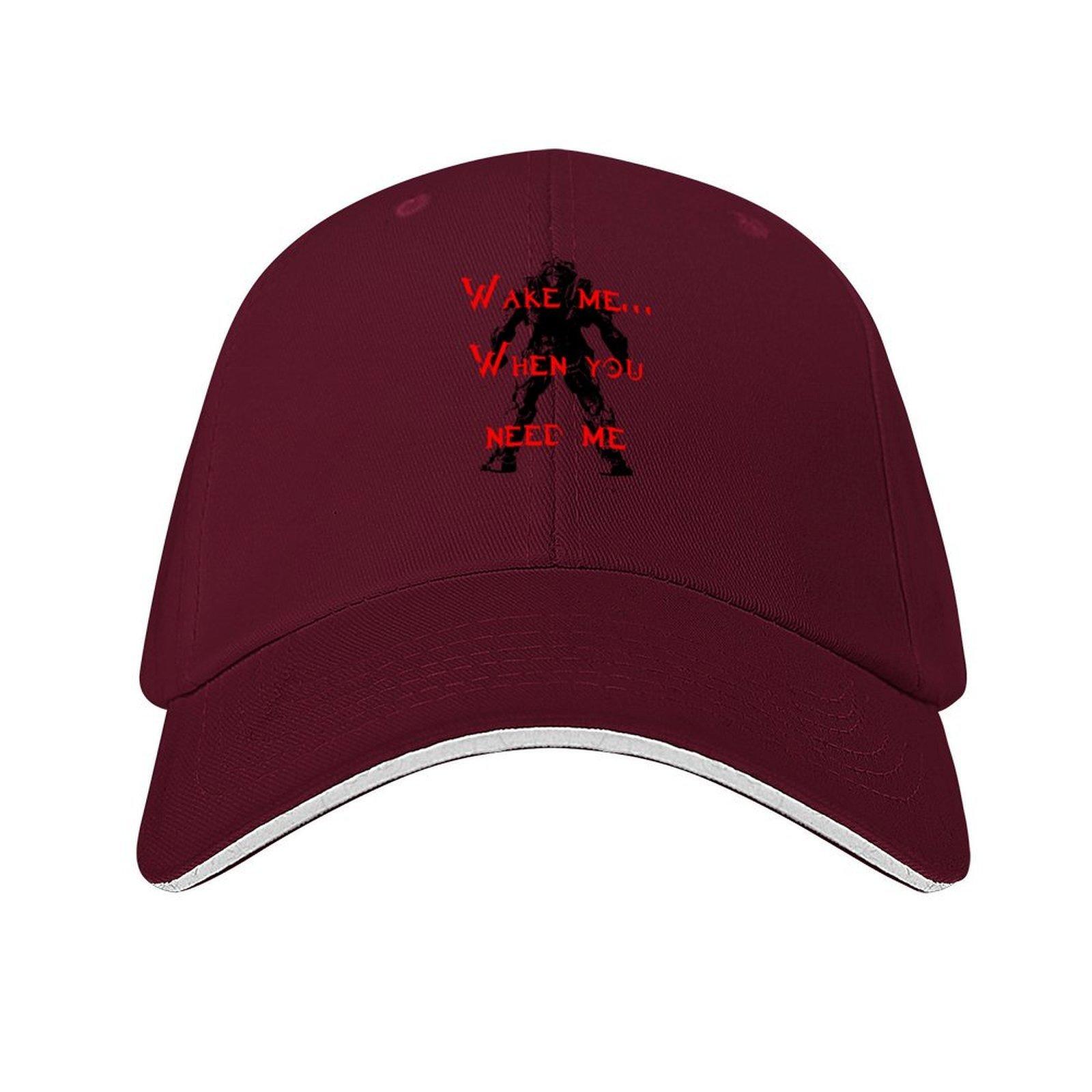 when you need me Baseball Cap Snapback Cap Vintage Military Cap Man fun hats Men Womens