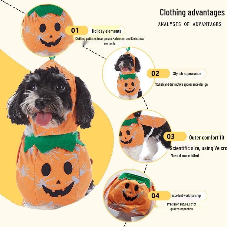 Christmas Pet Costume: Bat, Pirate, Clown, Delivery Outfit for Dogs