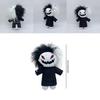 Zxc Cat Plush Halloween Black And White Grinning Cat Stuffed Toy 27cm/10.62in Height