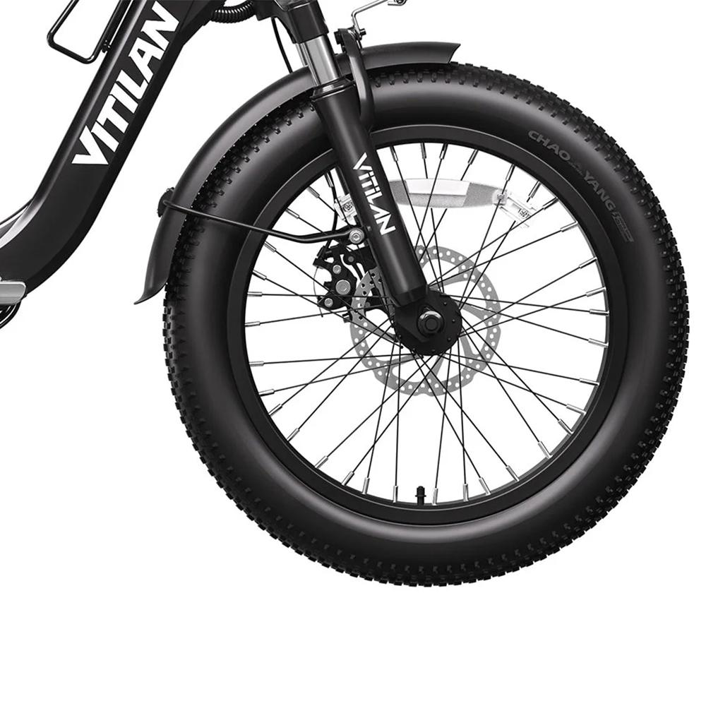 Electric Bicycle Foldable Vitilan 20" 750W Motor City Ebike 48V 13AH Max Range 60Km 7 Speed Top Speed 45Km/h U3