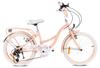 20 Inch Bicycle For A Girl Child Shimano 6 Gears Flower Bike Apricot Sun Baby