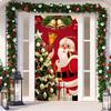 Green Legend Christmas Door Sticker & Hanging Cloth Décor