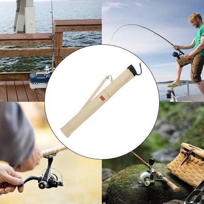 Fishing Rod Bag Equipment Carrier Protection Cover Wear Resistant Portable Tackle Storage