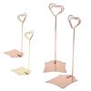 2Pcs Table Number Holder Multipurpose  Name Card Clips for Wedding Party Office