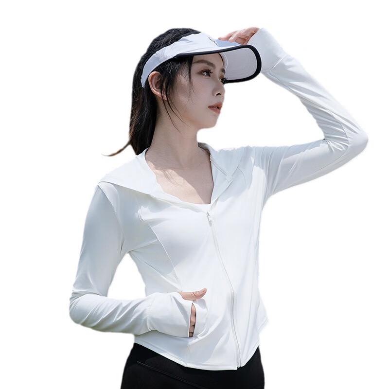 Women's Slim-Fit UPF 50+ Sun Protection Hooded Jacket