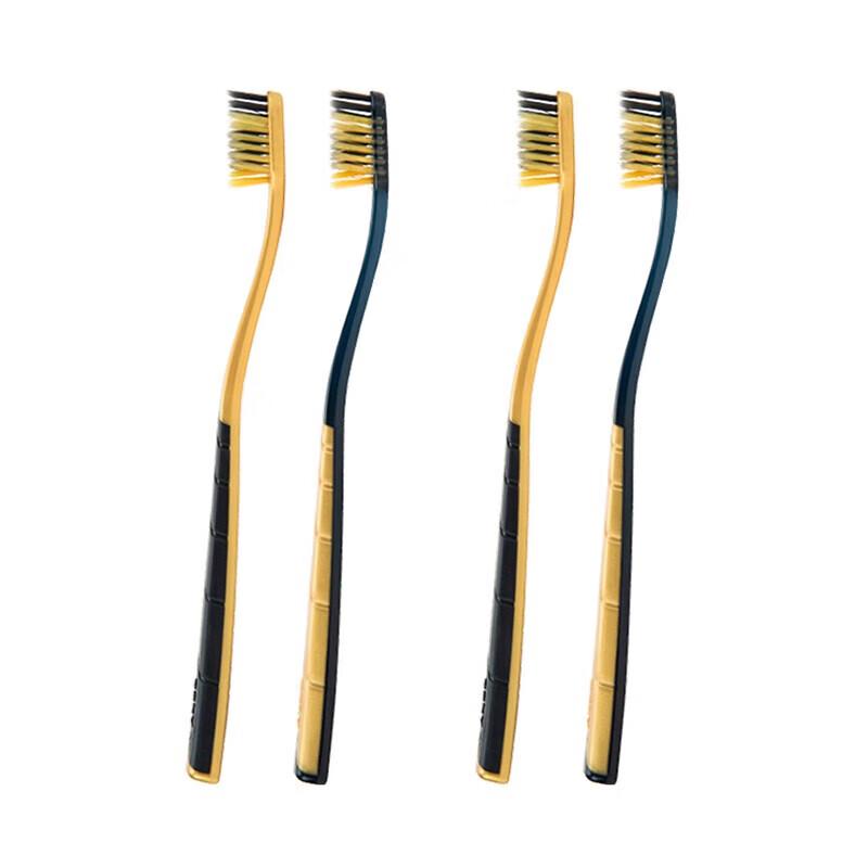 Shuke Multi-dimensional Carbon Gold Toothbrush (2-Pack)