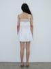 Text Room Mira Flare Dress White