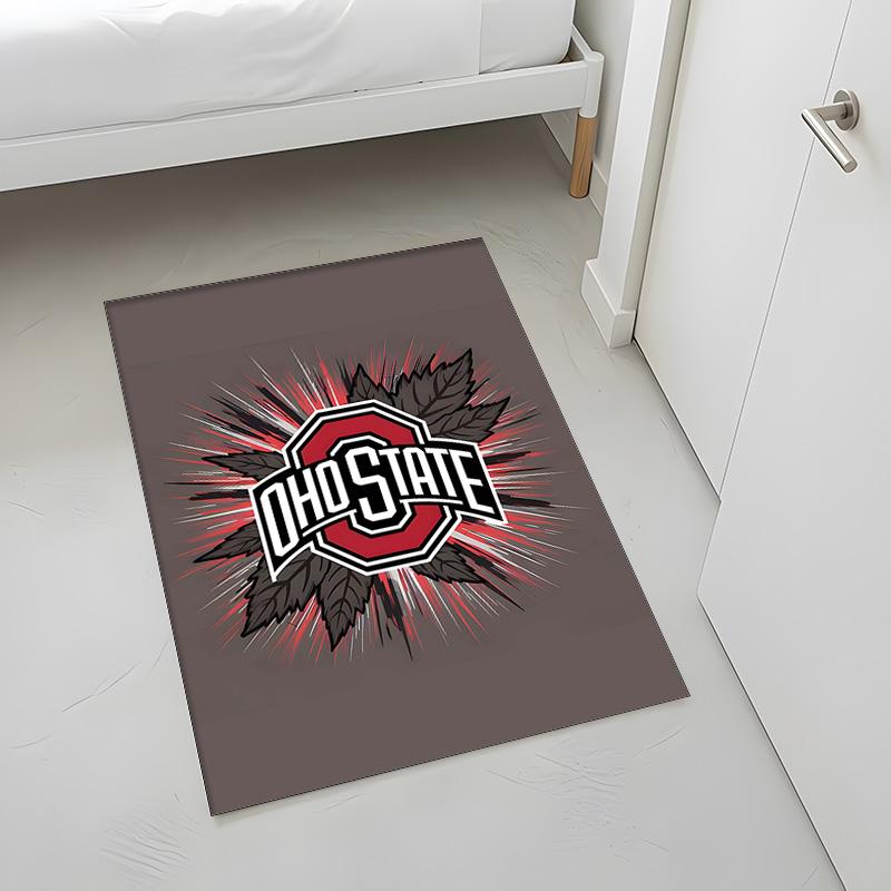 Buckeyes dello Stato dell'Ohio (1) Tappeto Adatto Per Soggiorni Camere Da Letto Stanze Dei Computer Aree Da Pranzo E Posizionamento Sotto Tavoli E Sedie Anche Una Scelta Ideale