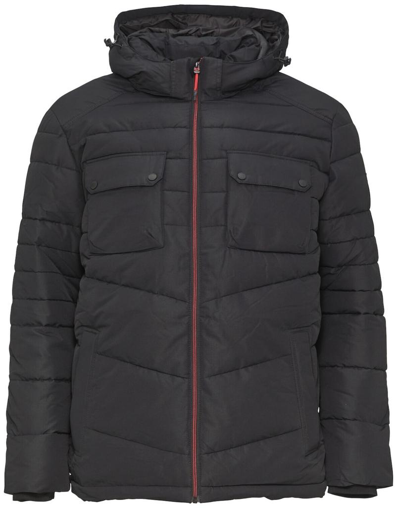 Зимняя куртка s.Oliver Стеганая куртка с отстегивающимся капюшоном черная 2156313.9999.