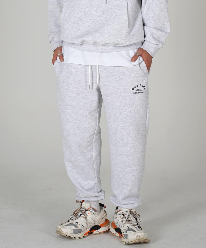 Deomail Miledone Mildone Signature Sweatpants [Oatmeal]