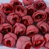 20Pcs 3cm Silk Roses Artificial Flowers Home Decor Summer Wedding Decoration Fake Flowers Bride Carfts Wreath Gifts Accessories