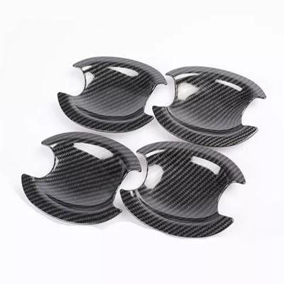 Autocollants de décoration extérieure de voiture, 4 pièces, pour poignée de porte extérieure de voiture Volkswagen Golf 7/7.5, couvercle de bol, garniture modifiée