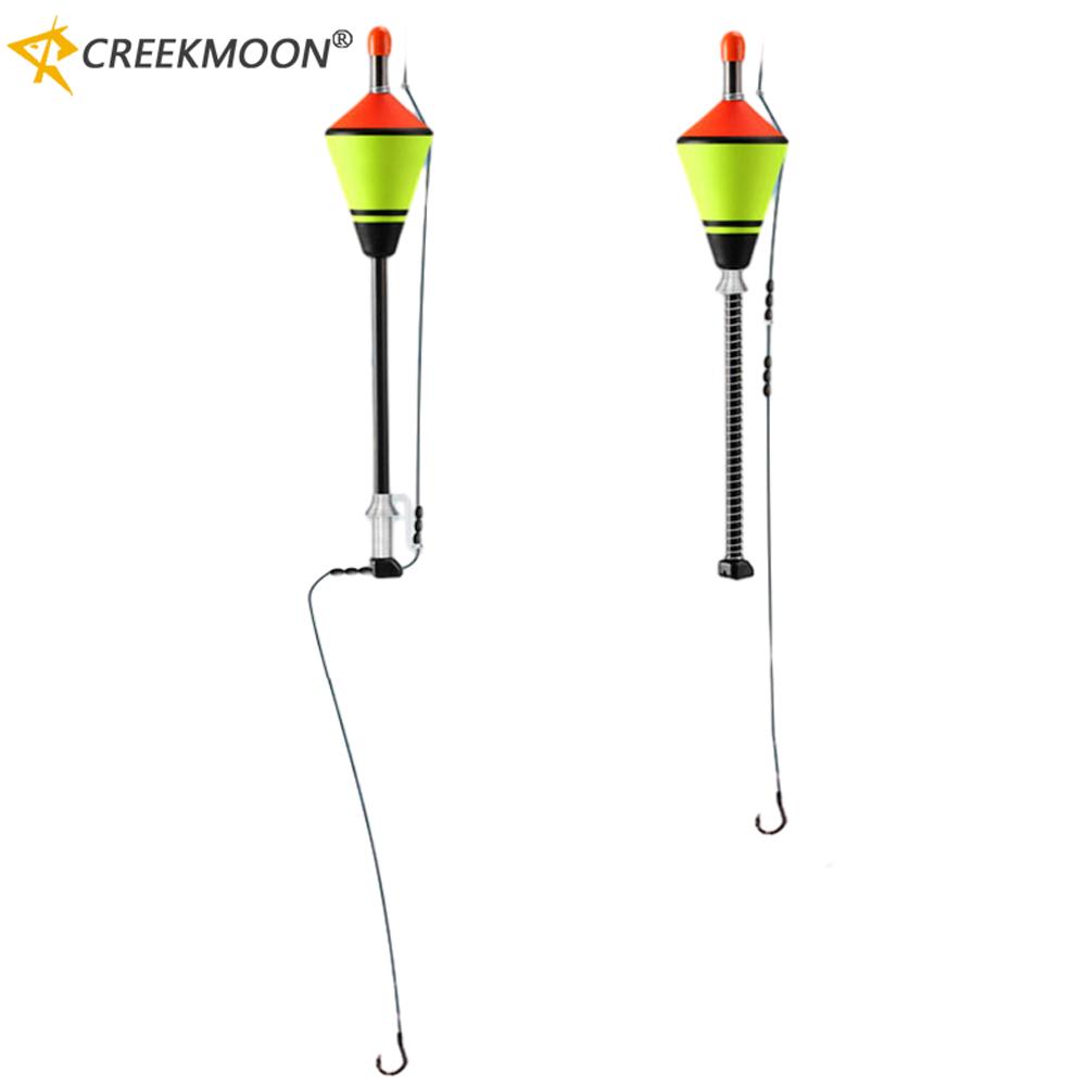 Portable Automatic Fishing Float Stainless Steel Fast Bobber Accessories High sensitivity for Fish Artifact Fishing Floats Set