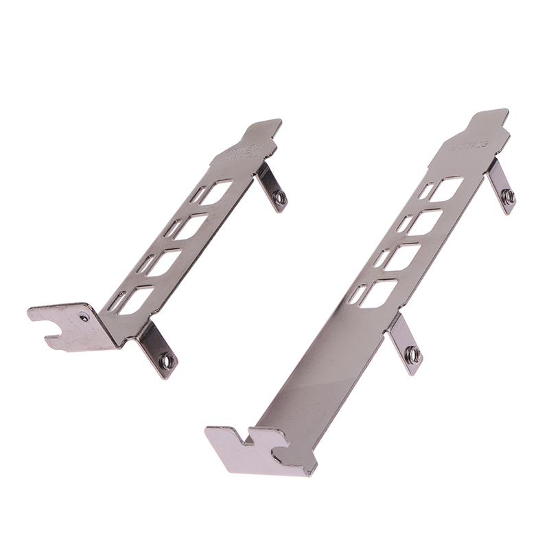 Adaptador de suporte de perfil baixo/alto 4Dp Baffle Port para placa de vídeo gráfica AMD Firepro W4100 de meia altura e altura total