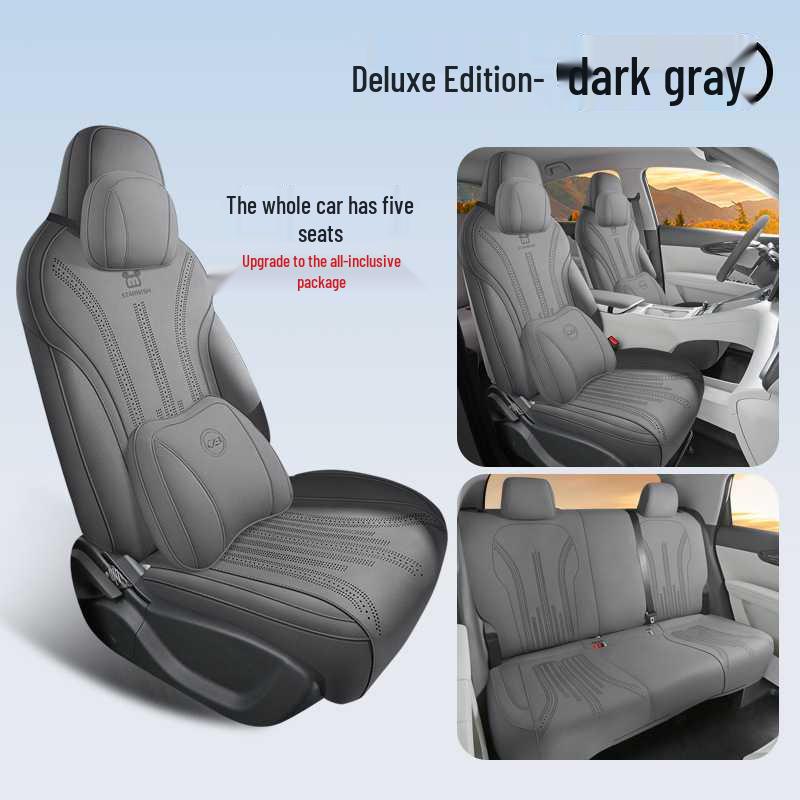 2025 Geely Star Wish Leather Seat Cover, Semi-Wrapped Saddle Cushion, All-Season Car Cushion