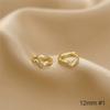 1 Pair Gold-plated Mini Zircon Hoop Earrings Rhinestone Piercing Ear Clip Cubic Otic Cartilage Earring Stud Women Ear Ornament