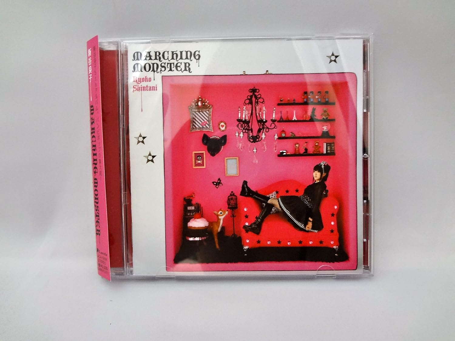 

CD RYOKO SHINTANI - MARCHING MONSTER LACA5866 Japan ObiJapanese Pop/Rock Used