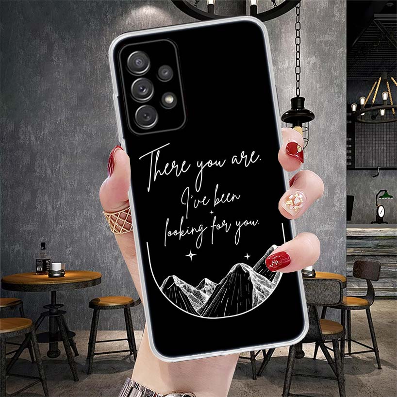 A Court of Mist Fury Sarah J Maas Soft Phone Case For Samsung Galaxy A13 A14 A15 A16 A17 A53 A54 A55 A56 A57 A33 A34 A35 A36 A37