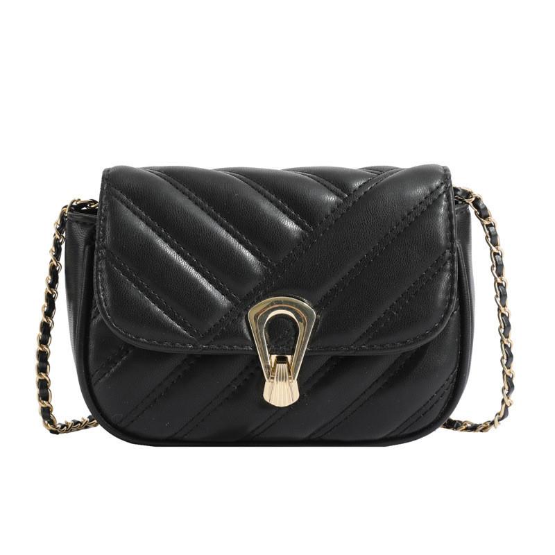 2024 New Women's Crossbody Bag Street Fashion Shoulder Bag Casual Trendy Purse Stylish Chain Bag