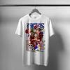 2026 New Fashion One Piece Men's and Women's T-shirt Short Sleeves Shanks Japanese Anime Niche Soft Casual Parent-child Clothes