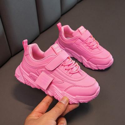 Kinder Sportschuhe Mädchen Kleine Weiße Schuhe Neue Lederabdeckung Wasserdichte Große Kinder Weiche Sohlen Jungen Board Schuhe Casual Tide
