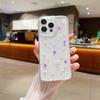 Real Flower Epoxy Mobile Phone Case Is Suitable For Iphone17Promax Glitter Apple 16Pro Japanese Small Fresh 15
